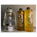OLDE BROOKLYN LANTERN, HURRICANE STYLE, METAL