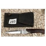 RIGID RG-5 FOLDING KNIFE, WOOD HANDLE, NYLON