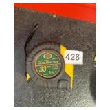 H.B. SMITH TOOLS HEAVY DUTY MEASURING TAPE, 33 FT