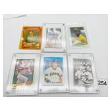 ASSORTED BASEBALL CARDS, INCLUDES WADE BOGGS,
