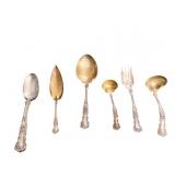 STERLING SILVER FLATWARE, (17.42 OZT) PATENT 1900