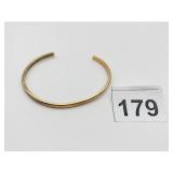 14K GOLD METAL CUFF BRACELET13.0 GRAMS , OPEN
