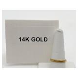 BRISTOL 14K GOLD BAND, SZ 9.5. (2.73GRAMS)  PLAIN