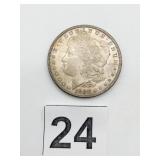 US MORGAN DOLLAR, 1886, SILVER, CIRCULATED.