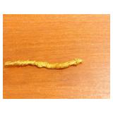 22/24K GOLD SCRAP, TWISTED WIRE FORM, APPROX