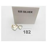 TIFFANY & CO. STERLING SILVER HEART CHARMS, 0.240
