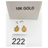 OHIO BELL TELEPHONE SERVICE AWARD CHARMS, 10K