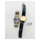 SEIKO QUARTZ WATCHES, INCLUDES TWO-TONE DAY-DATE
