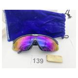 BOLLE PERFORMANCE SUNGLASSES, WRAPAROUND STYLE W/