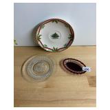 SPODE CHRISTMAS TREE PLATE, 2009 ANNUAL