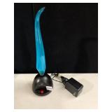 PLASMASTORM PLASMA LAMP, BLUE GAS FILLED TUBE,
