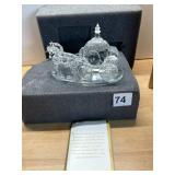 SHANNON CRYSTAL BY GODINGER CINDERELLA CARRIAGE