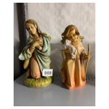 RELIGIOUS FIGURINES, INCLUDES VIRGIN MARY AND