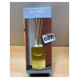 REED DIFFUSER, OCEAN SCENT, GLASS BOTTLE,