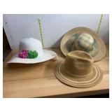 ASSORTED SUN HATS, INCLUDES PRESTON & YORK WOVEN