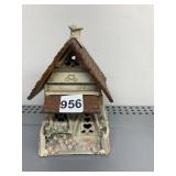 CRITTER CREEK POTTERY PINK BLOSSOM SHANTY,