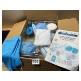 SPIN SPA SPINNING SPA BRUSH, MULTI-ATTACHMENT
