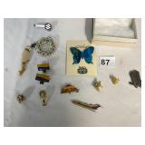 ASSORTED ENAMEL PINS, INCLUDES NORWEGIAN SUN