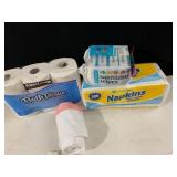 ASSORTED HOUSEHOLD PAPER PRODUCTS, INCLUDES