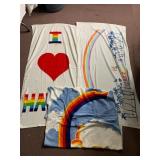 ASSORTED HAWAII THEMED BEACH TOWELS, COTTON,