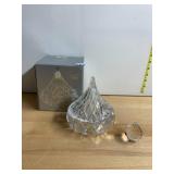 JONAL CRYSTAL KISS CANDY BOX, FULL LEAD CRYSTAL,