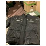 MERCEDES-BENZ AMG PUFFER JACKET, BLACK,