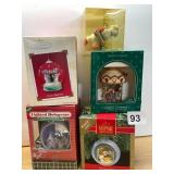HALLMARK KEEPSAKE ORNAMENTS, INCLUDES COOL