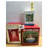 HALLMARK KEEPSAKE ORNAMENTS, INCLUDES BARBIE