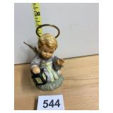 GOEBEL BERTA HUMMEL PORCELAIN FIGURINE, ANGEL W/