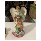 BLUE SKY CLAYWORKS ANGEL FIGURINE, CERAMIC,