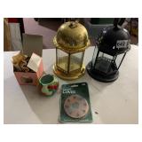 DECORATIVE CANDLE ACCESSORIES, INCLUDES BRASS AND
