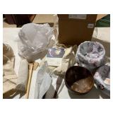 COCONUT BOWLS DINING SET, INCLUDES BOWLS, WOODEN