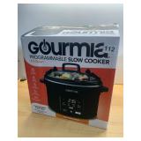 GOURMIA PROGRAMMABLE SLOW COOKER, 4.5 QUART,