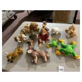 TY BEANIE BABIES, ASSORTED ANIMAL PLUSH TOYS,
