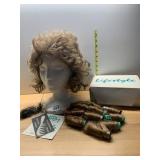 ADOLFO LIFESTYLE WIG, 100% HUMAN HAIR, BLONDE, W/