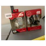 HALLMARK STAR WARS ORNAMENTS, REY AND THE