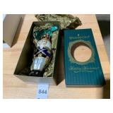 WATERFORD HOLIDAY HEIRLOOMS NUTCRACKER ORNAMENT,