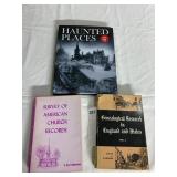 HAUNTED PLACES BOOK ETC.