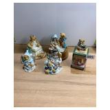 CHERISHED TEDDIES FIGURINES, INCLUDES NATIVITY