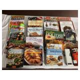 ASSORTED COOKBOOKS AND MAGAZINES, INCLUDES TASTE