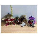 BOYDS BEARS ASSORTED PLUSH FIGURES, INCLUDES