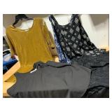 ASSORTED LADIES TOPS, INCLUDES TIME AND TRU, NO