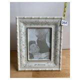 LENOX WEDDING PROMISES PICTURE FRAME, 25TH
