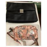 PICARD LEATHER BRIEFCASE, BLACK, METAL LOCK, PLUS