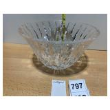 MARQUIS BY WATERFORD CRYSTAL BOWL, RADIANT CUT