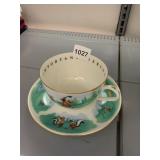 WARNER BROS. STUDIO STORE PORCELAIN CUP AND
