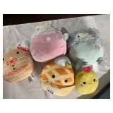 JAZWARES SQUISHMALLOWS, PLUSH TOYS, ASSORTED