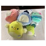 JAZWARES SQUISHMALLOWS, PLUSH TOYS, ASSORTED