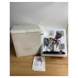 LENOX THE CAMELOT CAROUSEL HORSE, FINE PORCELAIN,