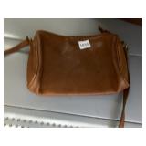 CIRCA NOW LEATHER CROSSBODY BAG, TAN LEATHER, ZIP